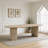 Oval Dining Table Double Pedestal-2044239144