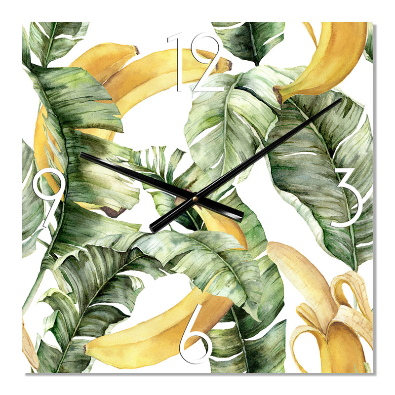 Horloge murale Ripe Bananas, Grand
