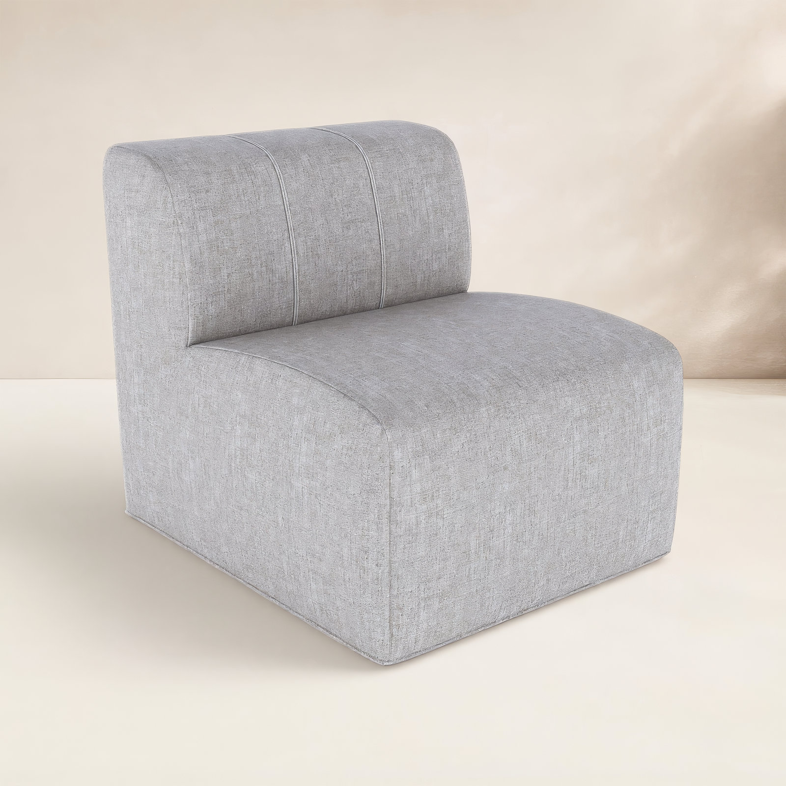 Praia Sunbrella® Patio Lounge Chair, Canvas Granite Sunbrella® Canvas