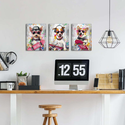 3 Piece Wrapped Canvas Print