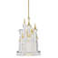 2025 Cinderella Castle Silverplate Ornament