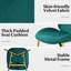 Fauteuil d'appoint en velours-1015743377