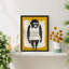 «Banksy Smile Girl Graffiti» sur papier-98267065-98267066