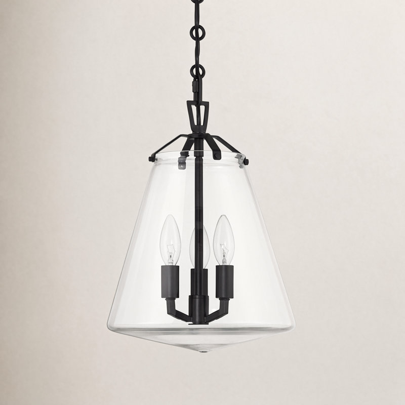 3 - Light Dimmable Bell Chandelier