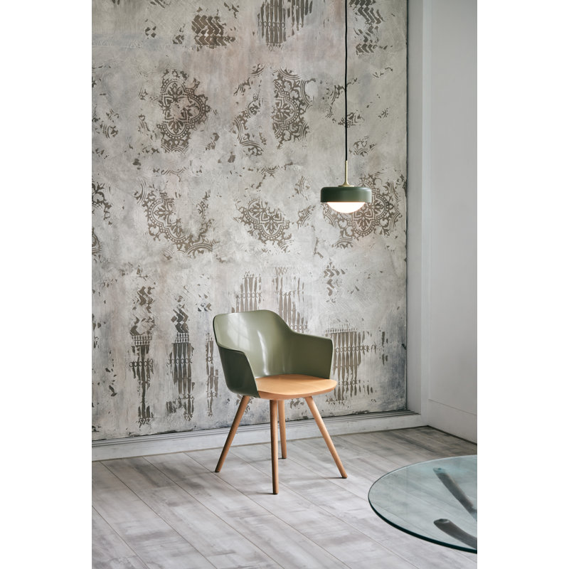 Pensee 1 - Light LED Pendant, Olive Green