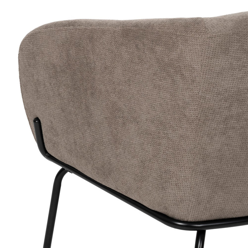 Karragullen Upholstered Armchair, Taupe