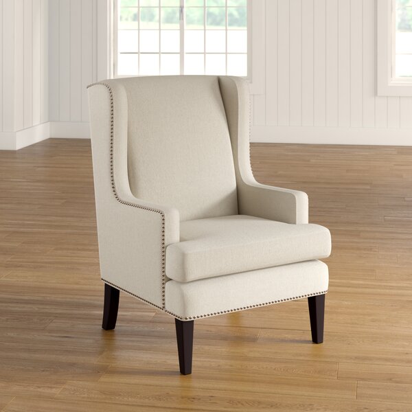 Three Posts™ Alvis Upholstered Wingback Chair & Reviews | Wayfair