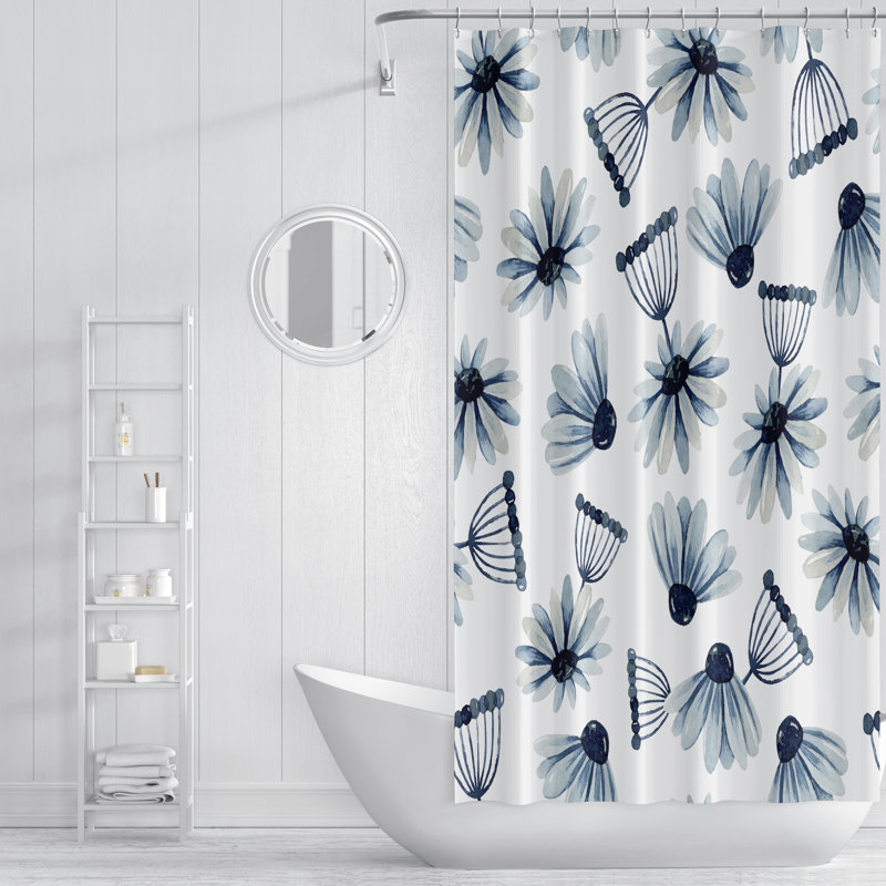 Rideau de douche Floral, H 93,00 po x l 70,00 po