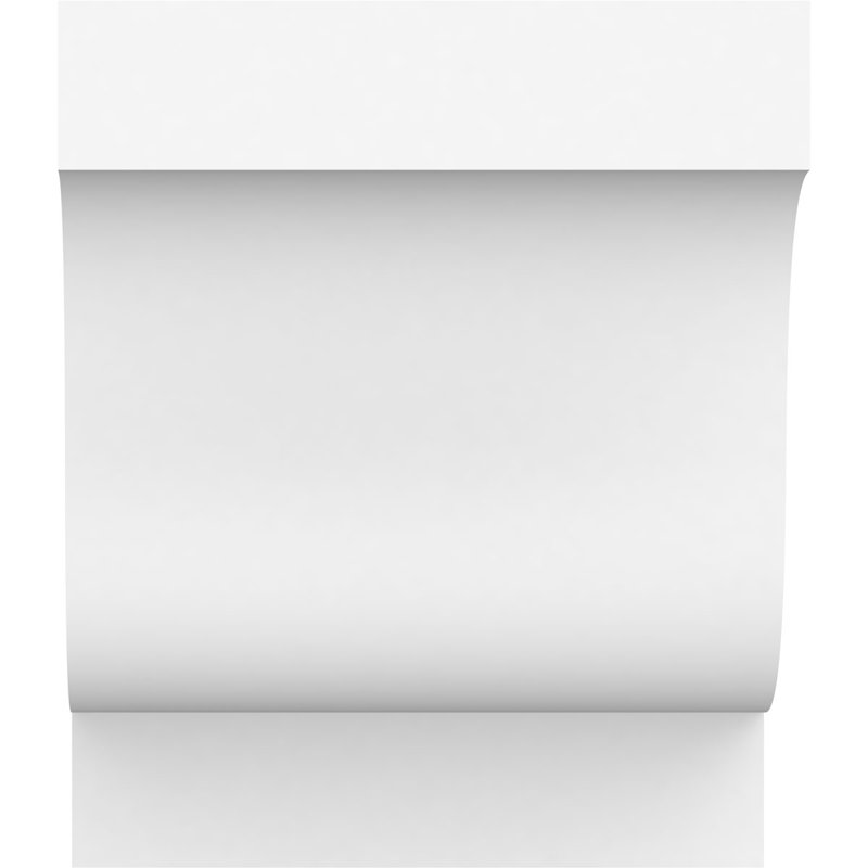 5"W x 6"H x 16"L Standard Newport Architectural Grade PVC Rafter Tail, 6"H x 5"W x 16"D