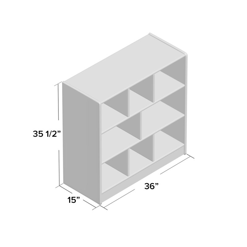 Unité de rangement mobile simple Jonti-Craft®, Standard