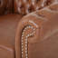 Fauteuil d'appoint capitonné