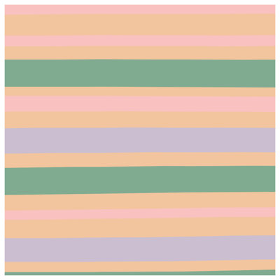 Couvertures pastel à rayures