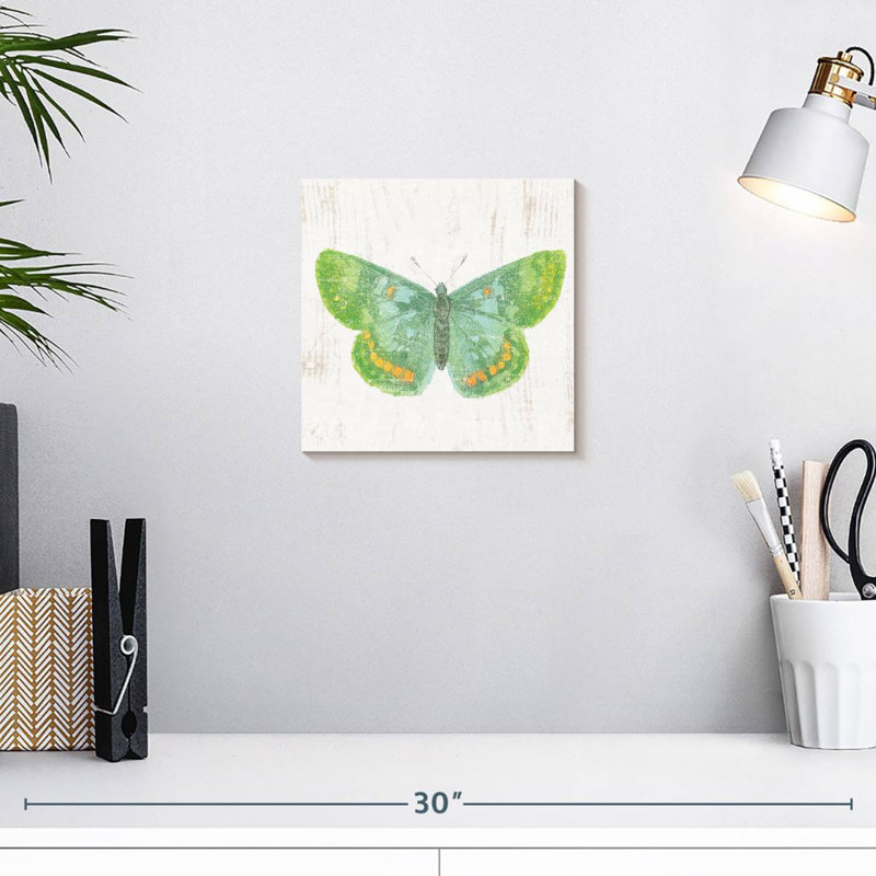 Crowle Barn Butterflies II, 10" H x 10" W