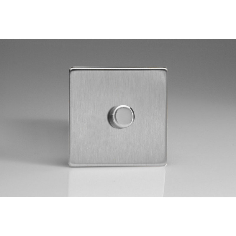 Wall Mounted Dimmer, Brushed Brass