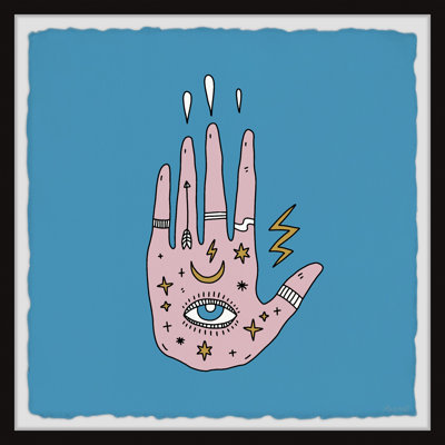 Mighty Hand - Single Picture Frame Painting