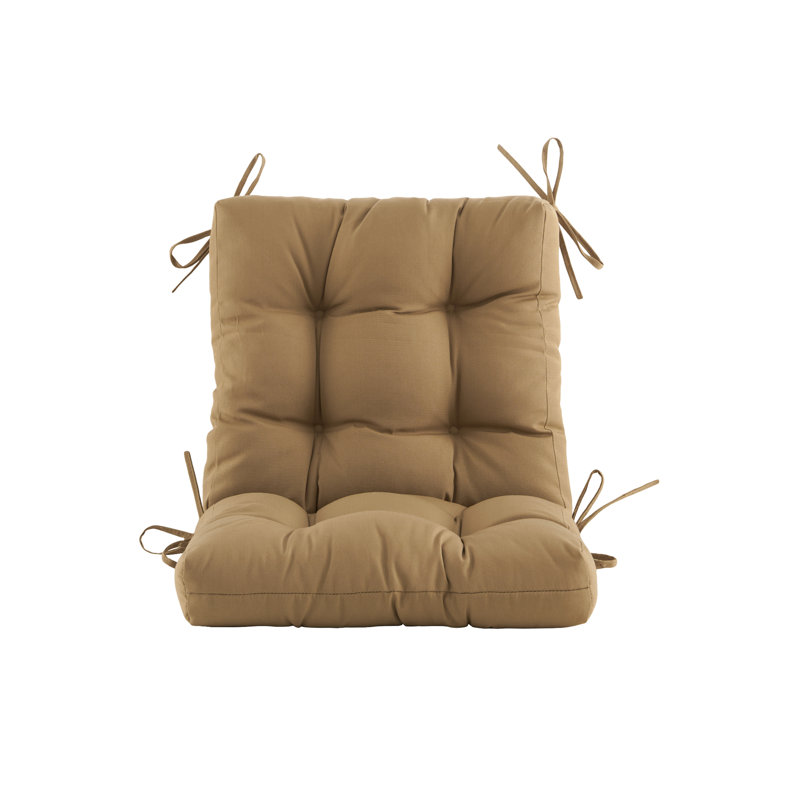 Outdoor 4'' Seat / Back Cushion, Brown