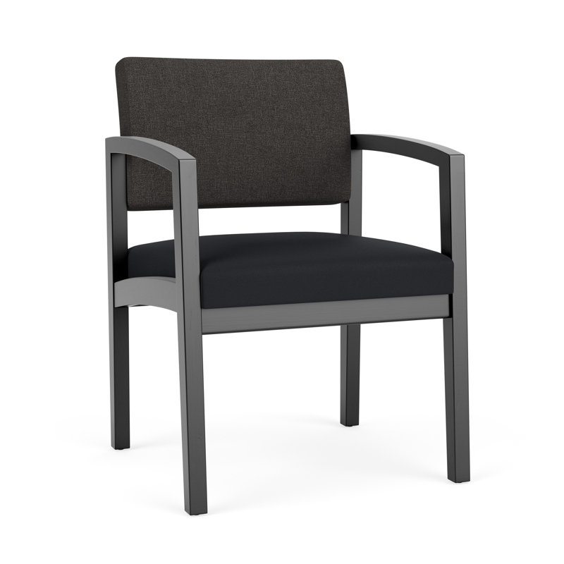 Chaise en bois Lenox, Noir, Fumée Archetype / noir Modena