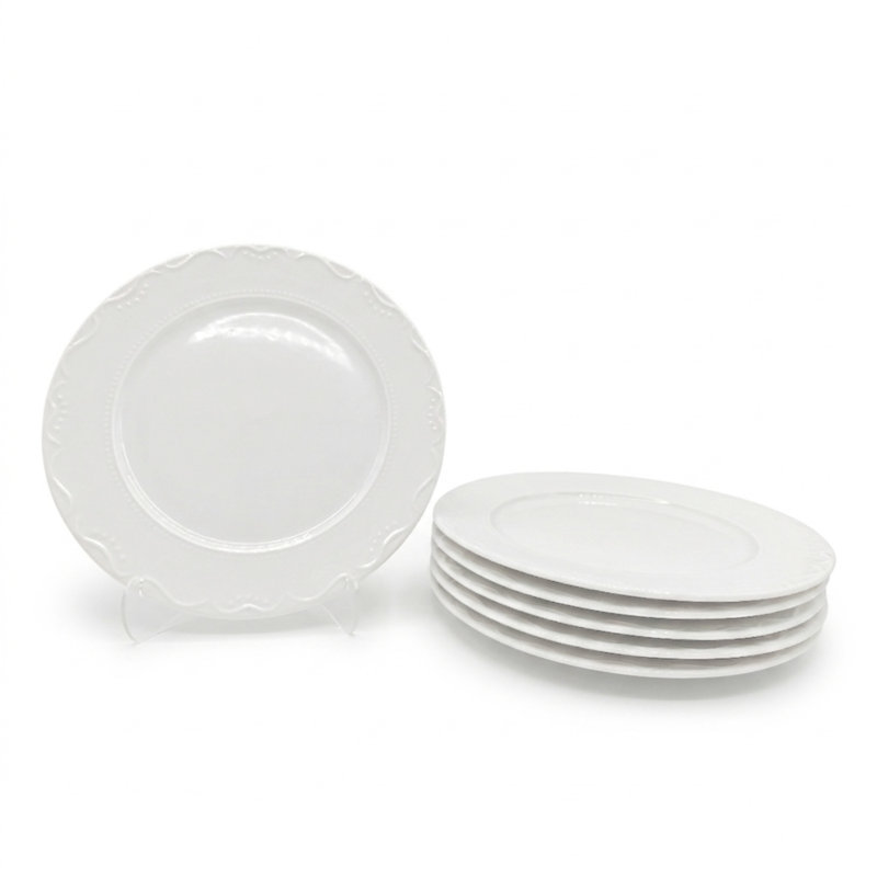 Porcelain China Dinnerware - Service for 6