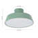 Rolfes 1-Light Round LED Flush Mount Ceiling Light