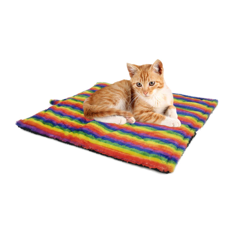 Surry Animal Print Faux Fur Pet Bed