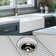 Luxury 33" L x 20" W Double Basin Undermount Kitchen Sink with Basket Strainer