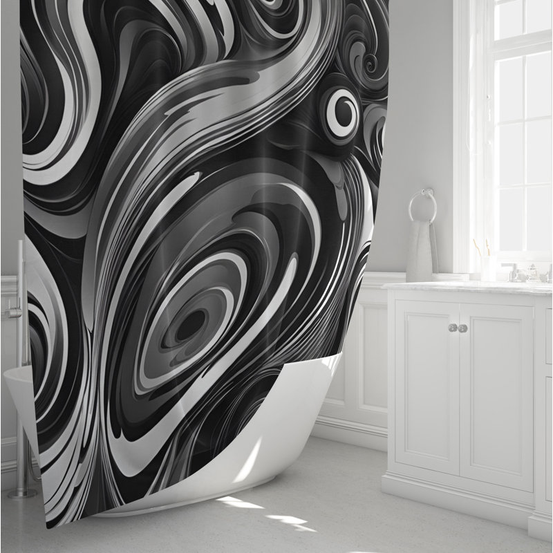 Rideau de douche Vivie, 83 po x 70 po