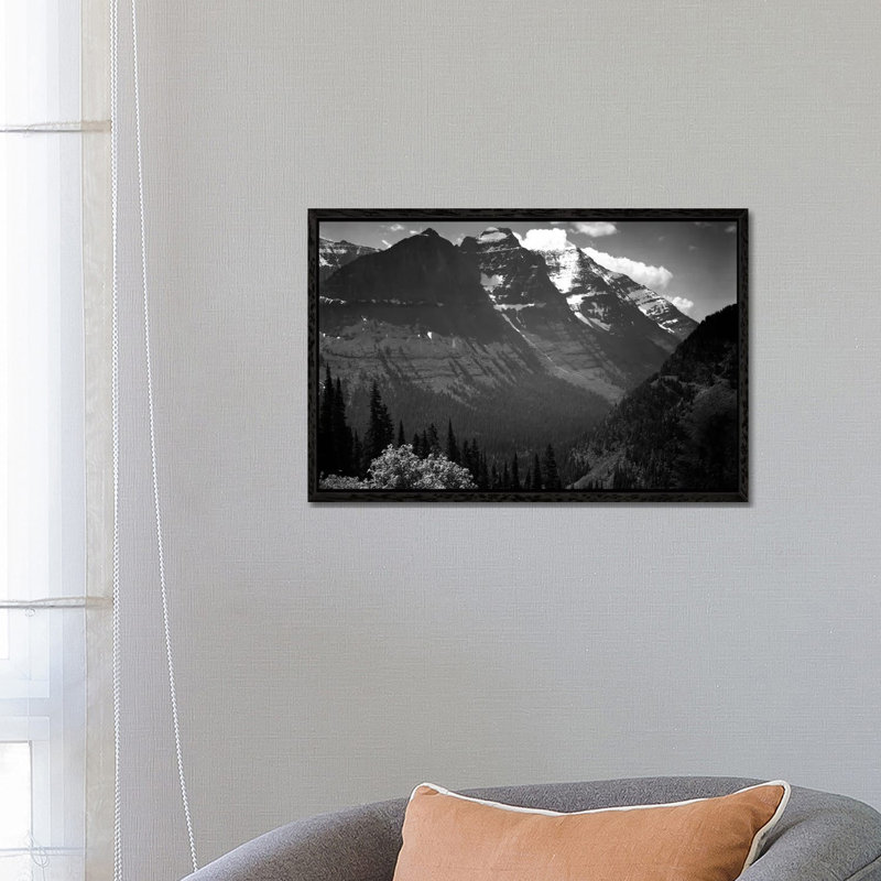 Ansel Adams by Ansel Adams - Floater Frame Gallery-Wrapped Canvas Giclée on Canvas, 45.72 cm H x 66.04 cm W, Black