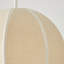 Annai 28.5 cm H Globe Pendant Shade ( Slip-On ) in Beige