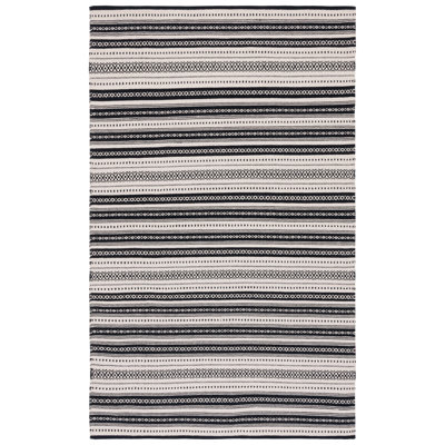 Danille Flat Weave Cotton Striped Rug