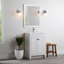 24.5" Single Bathroom Vanity With Cultured Marble Top-882502408