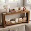 Console en bois massif de 63 pouces
