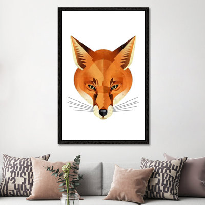 Fox by Dieter Braun - Print on Canvas