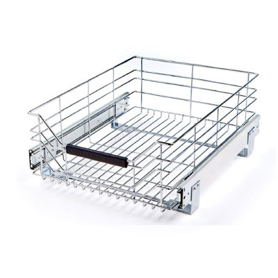 Système d'organisation pour le rangement de garde-manger à tablette escamotable pour les armoires