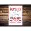 Plaque en aluminium Chef-1360244442
