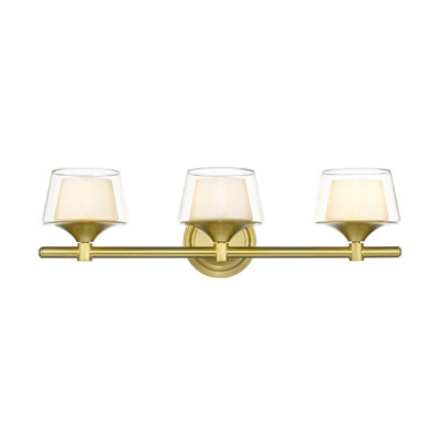 3 - Light Dimmable LED Bath Bar