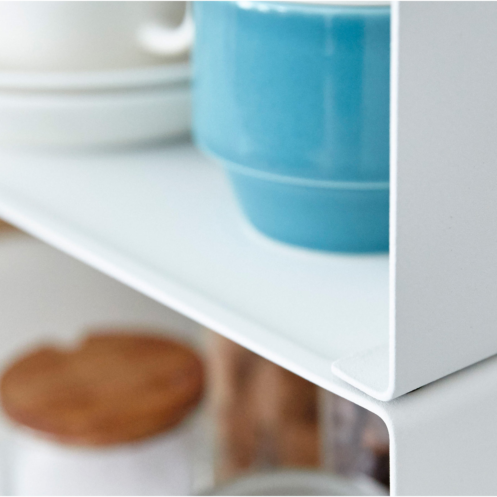 Tower Stackable Kitchen Rack, White, 5.5" H x 12" W x 8.6" D