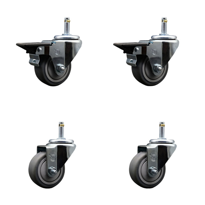 Grip Ring Stem Caster Set