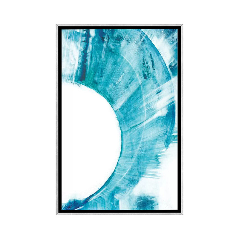 « Aperture II » par Ethan Harper, reproduction d’art, H 60 po x l 40po x P 1,5 po, Pas de tapis, Toile avec cadre argenté