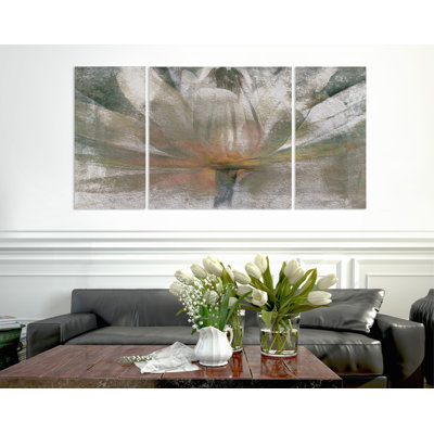 « lily light », image multi-pièces sur toile tendue