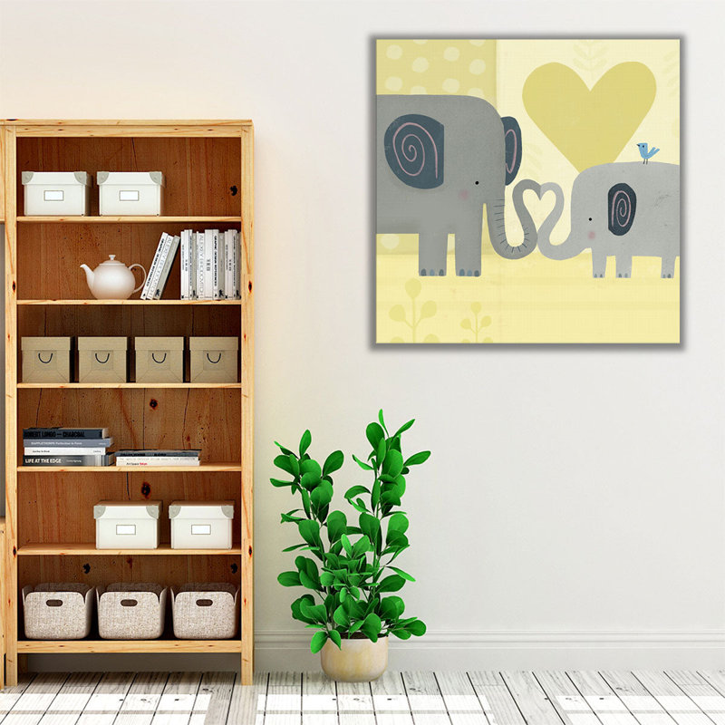«Mama and Me III», reproduction d'art sur toile, H 40 po x l 40 po