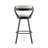 Berrin Swivel Upholstered Counter Stool with Metal Frame-1035980641-1035980655