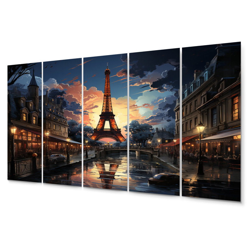 Cities & Countries Wall Decor on Metal