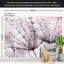Papier peint floral - Pissenlit sous la pluie-1278055398