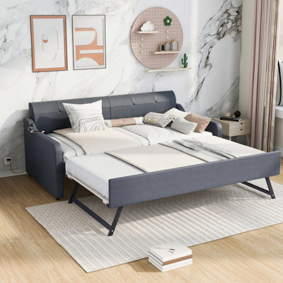 Lit de jour avec couchette et charge USB