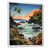 Cadre flottant blanc