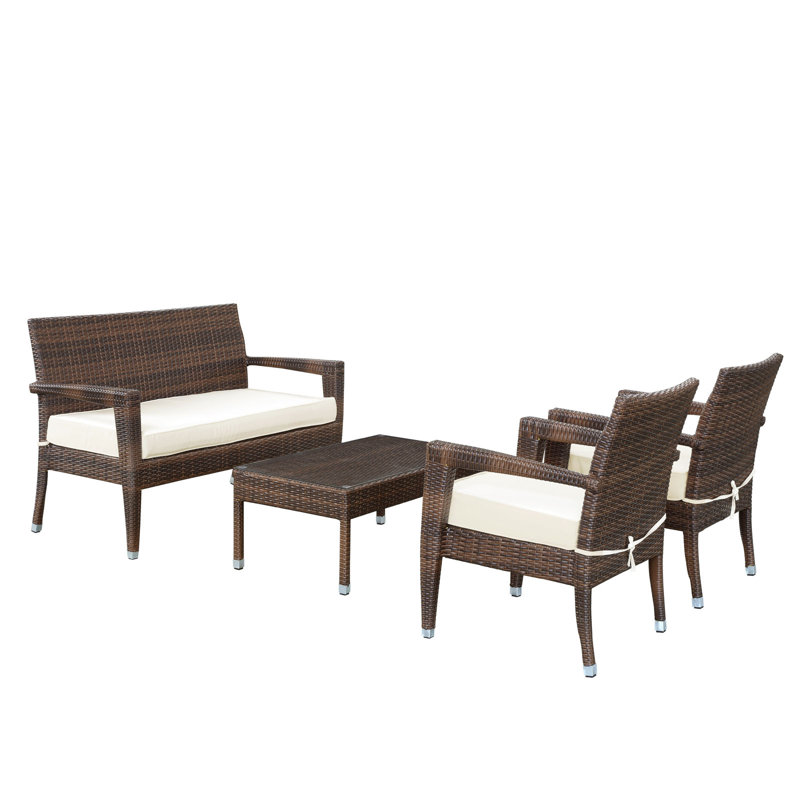Ensemble modulaire de patio 4 pièces Stride