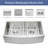 Double Bowl (50/50) Farmhouse Sink- 36" X 20" X 9"Stainless Steel Apron Front Kitchen Sink 16 Gauge With Two 9" Deep Basin