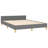 Bed Frame With Headboard Dark Grey Upholstered Platform Bed Frame Durable Modern Design