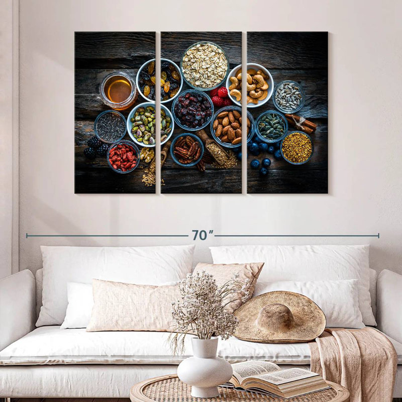 Yarlin Healthy Eats, 32" H x 50" W