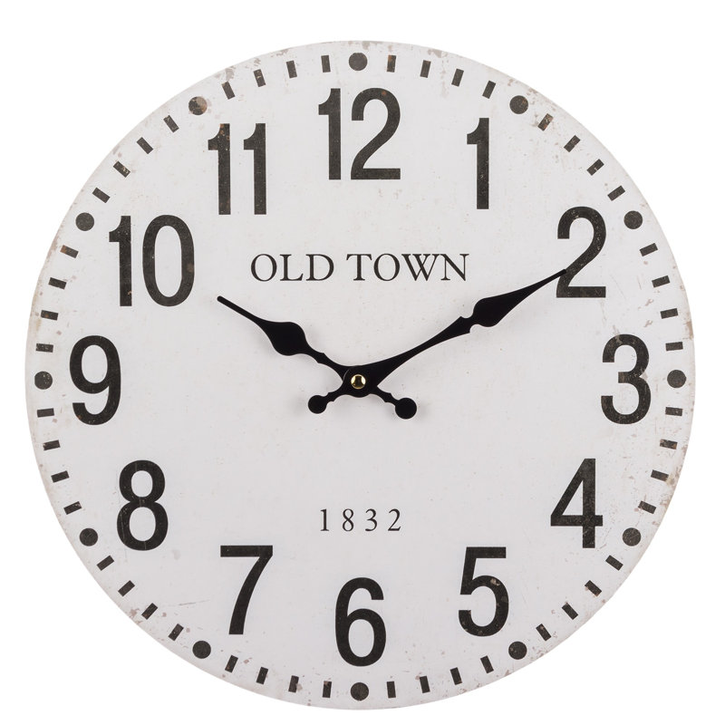 Akhilles Wood Wall Clock